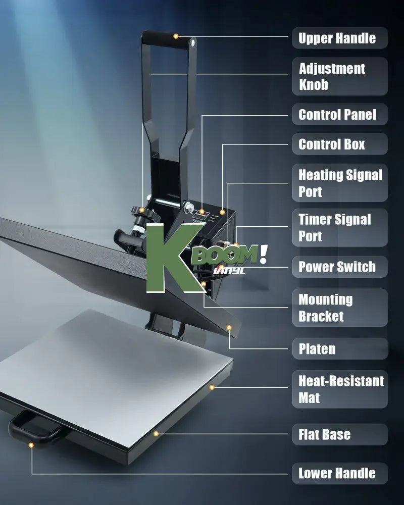 Heat Press Machine 15x15’’ 38cm x 38cm