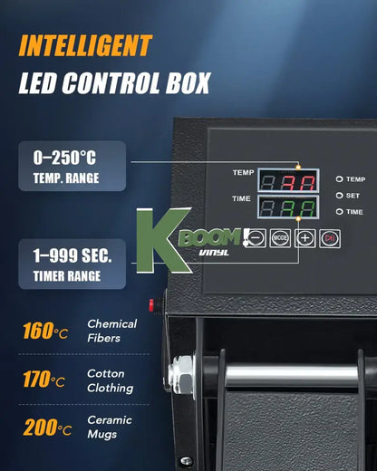 Heat Press Machine 15x15’’ 38cm x 38cm