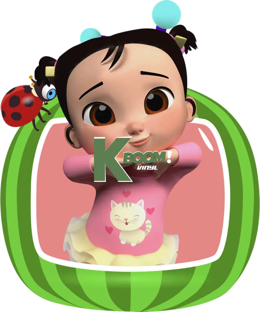 Iron On DTF Transfers For T-Shirt Clothes about 15cm Cocomelon 11 DTF Transfers