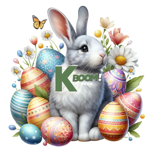 Iron On DTF Transfers For T-Shirt Clothes about 15cm Easter DTF Transfers