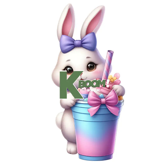 Iron On DTF Transfers For T-Shirt Clothes about 15cm Easter DTF Transfers