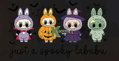 Iron On DTF Transfers For T Shirt Clothes about 15cm Kids size labubu 10 DTF Transfers