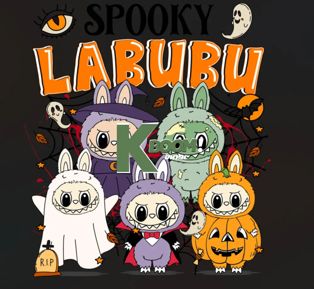 Iron On DTF Transfers For T Shirt Clothes about 15cm Kids size labubu 12 DTF Transfers