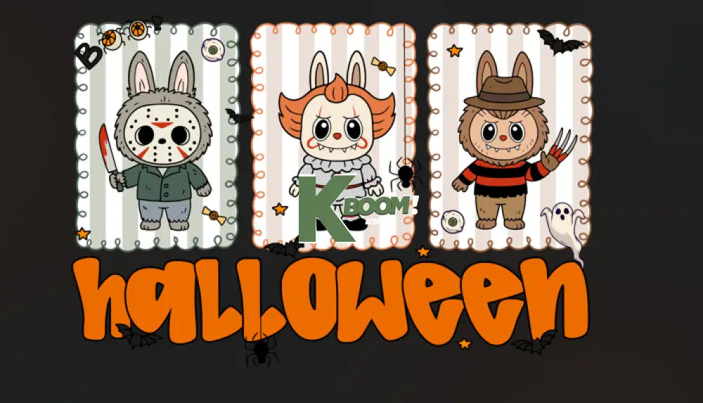 Iron On DTF Transfers For T Shirt Clothes about 15cm Kids size labubu 17 DTF Transfers