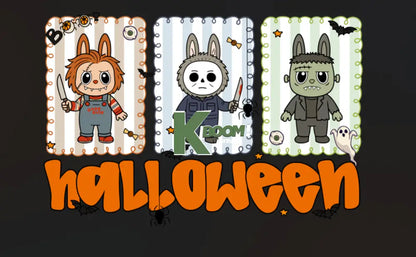 Iron On DTF Transfers For T Shirt Clothes about 15cm Kids size labubu 18 DTF Transfers