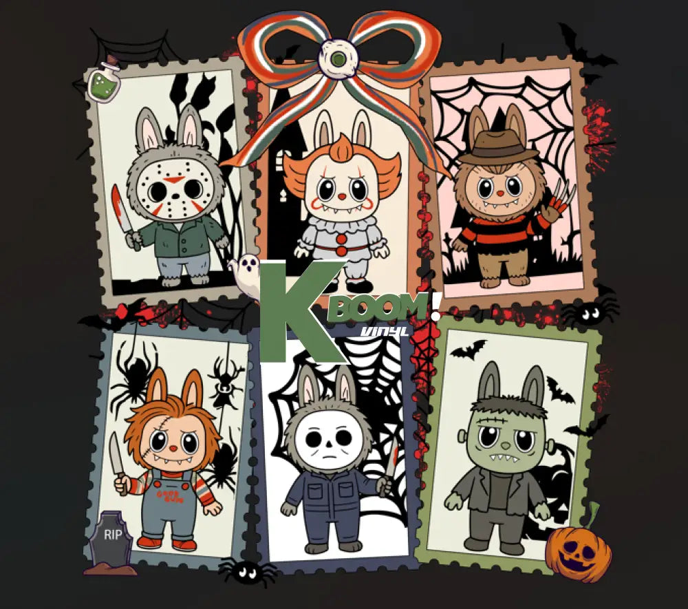 Iron On DTF Transfers For T Shirt Clothes about 15cm Kids size labubu 19 DTF Transfers