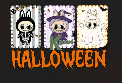 Iron On DTF Transfers For T Shirt Clothes about 15cm Kids size labubu 2 DTF Transfers