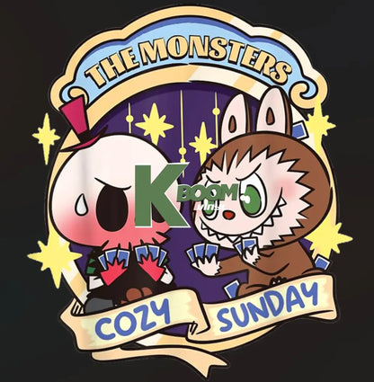 Iron On DTF Transfers For T Shirt Clothes about 15cm Kids size labubu 25 DTF Transfers