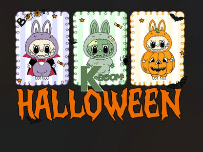 Iron On DTF Transfers For T Shirt Clothes about 15cm Kids size labubu 3 DTF Transfers