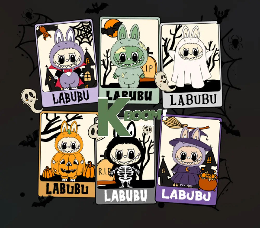 Iron On DTF Transfers For T Shirt Clothes about 15cm Kids size labubu 5 DTF Transfers