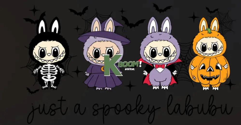 Iron On DTF Transfers For T Shirt Clothes about 15cm Kids size labubu 8 DTF Transfers