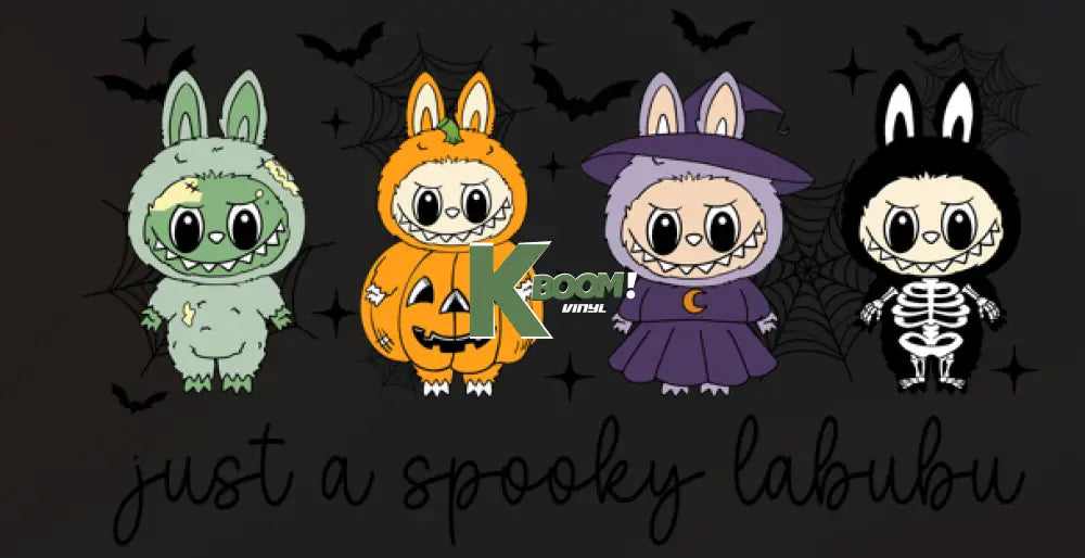 Iron On DTF Transfers For T Shirt Clothes about 15cm Kids size labubu 9 DTF Transfers