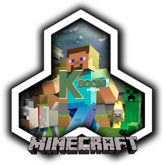 Iron On DTF Transfers For T-Shirt Clothes about 15cm Minecraft 3 DTF Transfers
