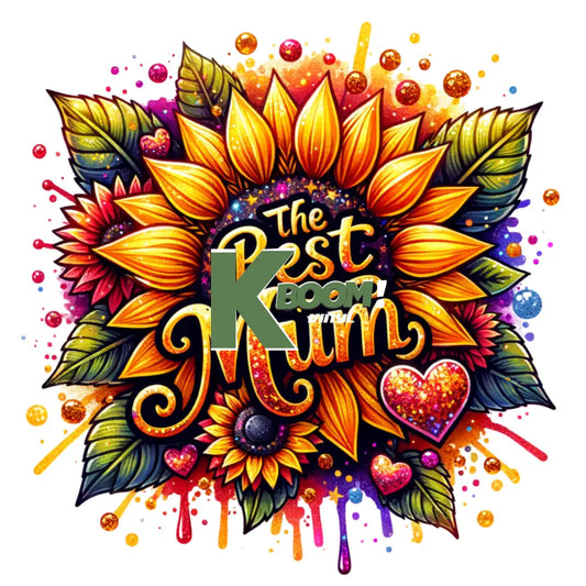 Iron On DTF Transfers For T-Shirt Clothes about 15cm MUM 9 DTF Transfers