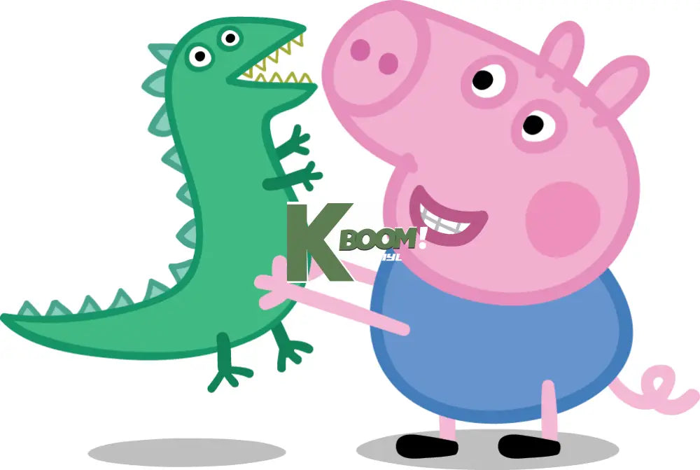 Iron On DTF Transfers For T-Shirt Clothes about 15cm Pappa pig 2 DTF Transfers