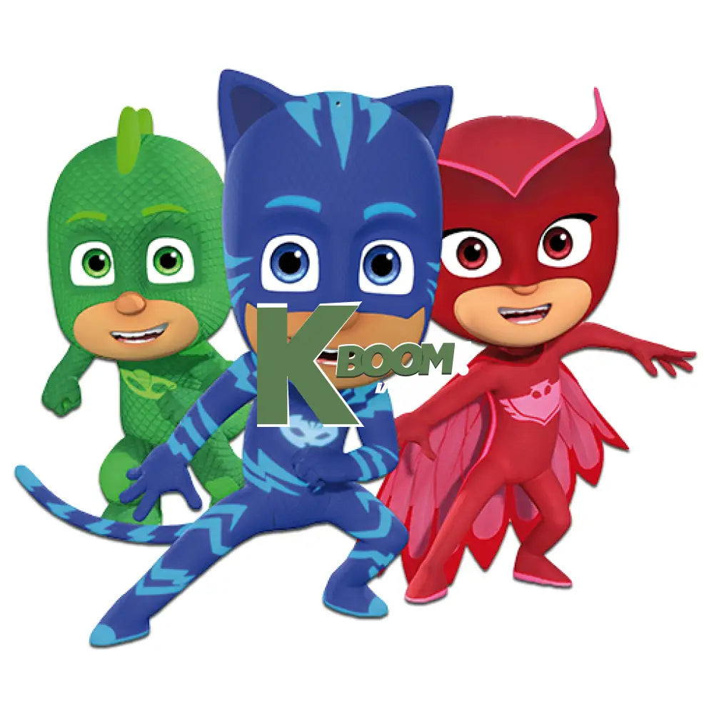 Iron On DTF Transfers For T-Shirt Clothes about 15cm Pjmasks 2 DTF Transfers