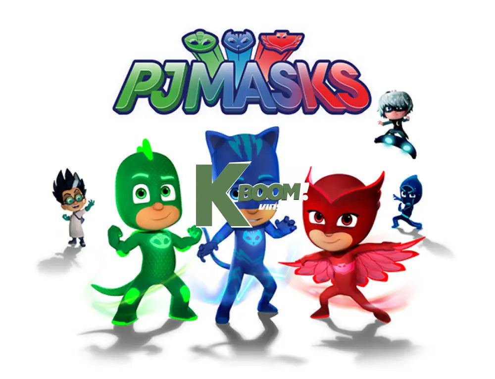 Iron On DTF Transfers For T-Shirt Clothes about 15cm Pjmasks 3 DTF Transfers