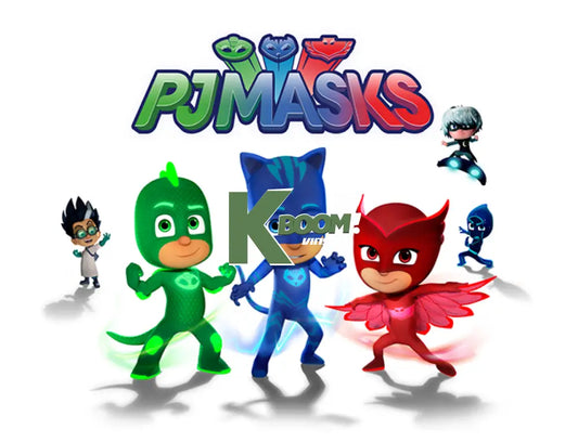 Iron On DTF Transfers For T-Shirt Clothes about 15cm Pjmasks 3 DTF Transfers