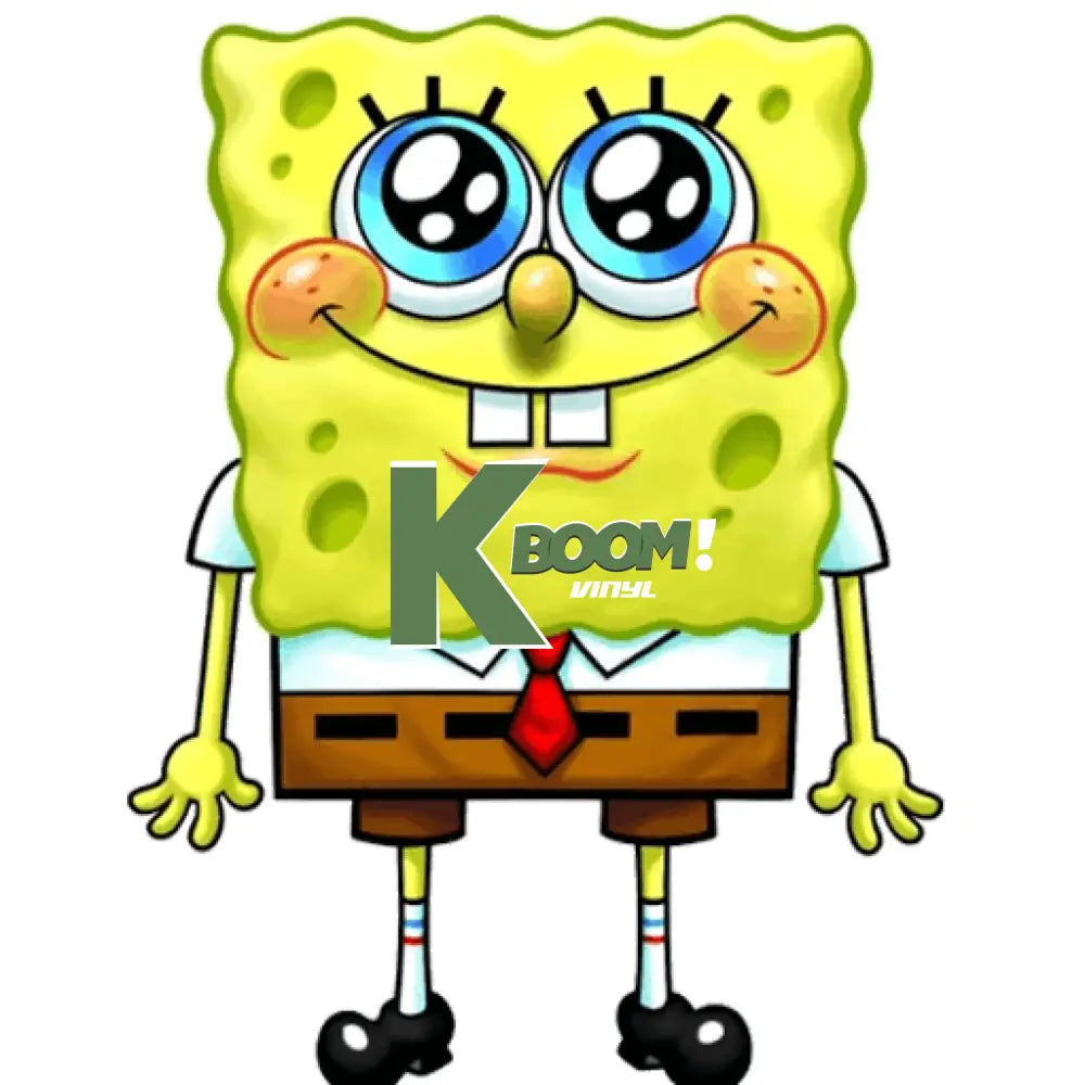 Iron On DTF Transfers For T-Shirt Clothes about 15cm Sponge Bob 6 DTF Transfers