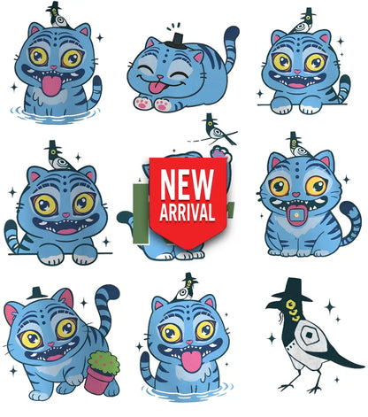 Iron On DTF Transfers For T-Shirt Clothes about 20cm 5 to choice from 1 DTF Transfers