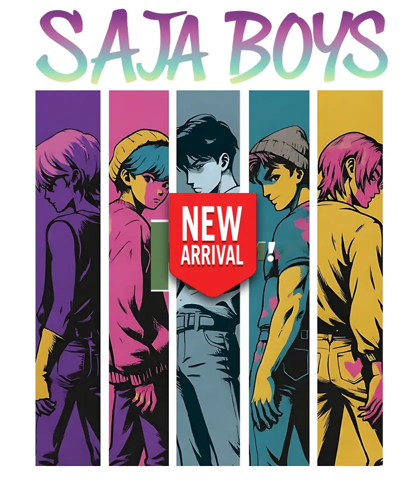 Iron On DTF Transfers For T-Shirt Clothes about 20cm 5 to choice from 2 DTF Transfers