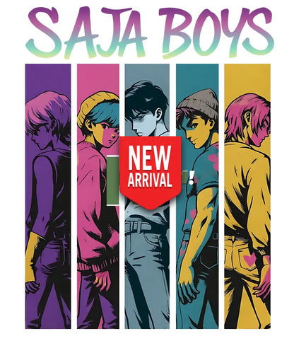 Iron On DTF Transfers For T-Shirt Clothes about 20cm 5 to choice from 2 DTF Transfers