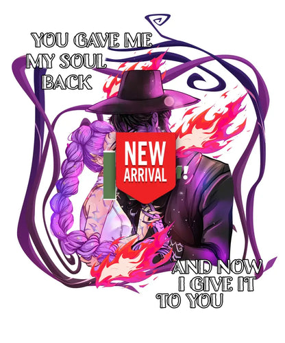 Iron On DTF Transfers For T-Shirt Clothes about 20cm 5 to choice from 4 DTF Transfers