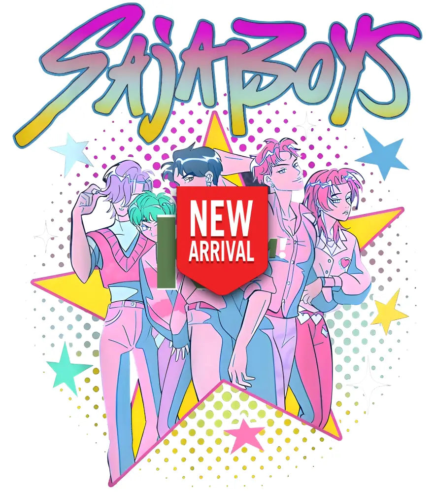 Iron On DTF Transfers For T-Shirt Clothes about 20cm 5 to choice from 4 DTF Transfers