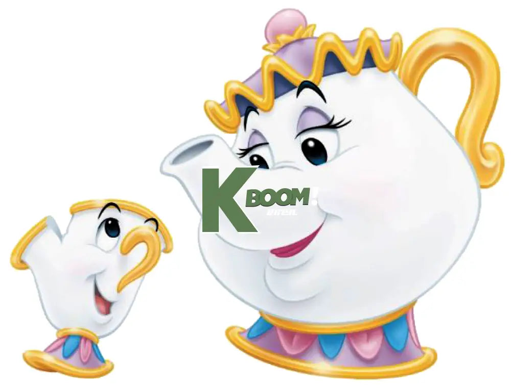 Iron On DTF Transfers For T-Shirt Clothes about 20cm beauty and the beast 5 DTF Transfers