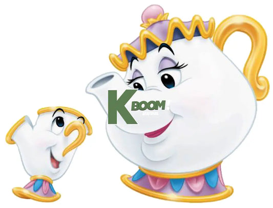 Iron On DTF Transfers For T-Shirt Clothes about 20cm beauty and the beast 5 DTF Transfers