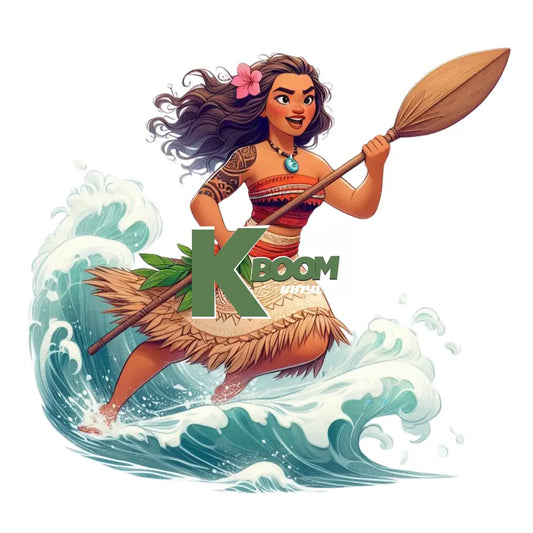 Iron On DTF Transfers For T-Shirt Clothes about 20cm moana 14 DTF Transfers