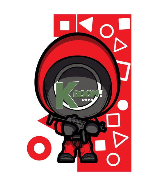 Iron On DTF Transfers For T-Shirt Clothes about 20cm squid 4 DTF Transfers