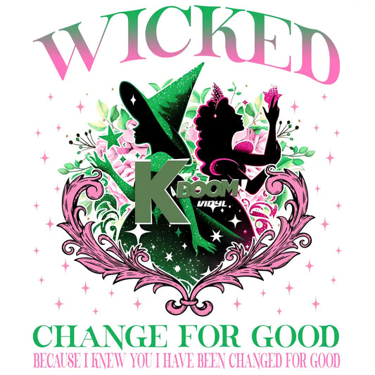 Iron On DTF Transfers For T-Shirt Clothes about 20cm wicked 1 DTF Transfers