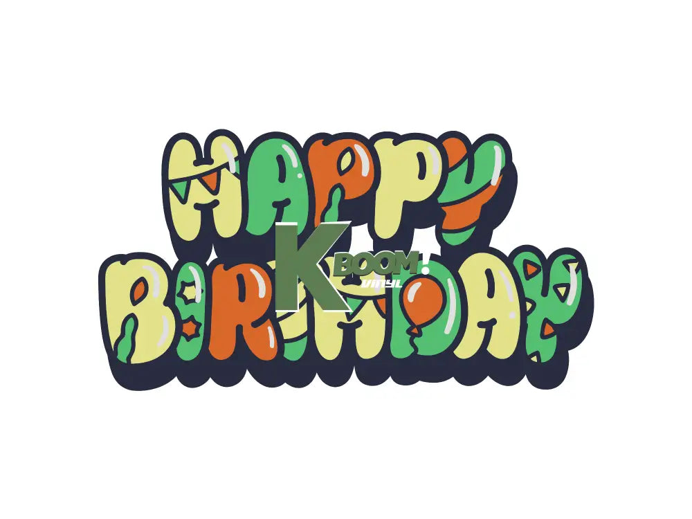 Iron On DTF Transfers For T-Shirt Clothes about 22cm Birthday 10 DTF Transfers