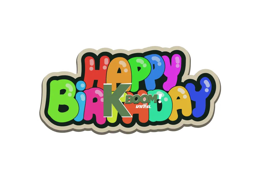 Iron On DTF Transfers For T-Shirt Clothes about 22cm Birthday 13 DTF Transfers