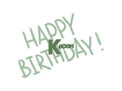 Iron On DTF Transfers For T-Shirt Clothes about 22cm Birthday 17 DTF Transfers