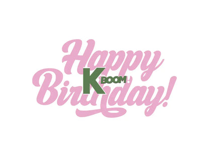 Iron On DTF Transfers For T-Shirt Clothes about 22cm Birthday 19 DTF Transfers