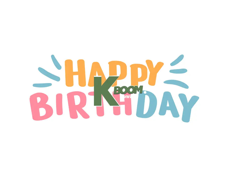 Iron On DTF Transfers For T-Shirt Clothes about 22cm Birthday 21 DTF Transfers