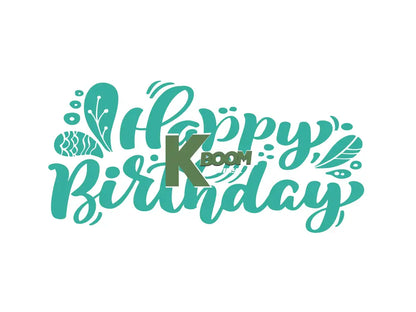 Iron On DTF Transfers For T-Shirt Clothes about 22cm Birthday 9 DTF Transfers