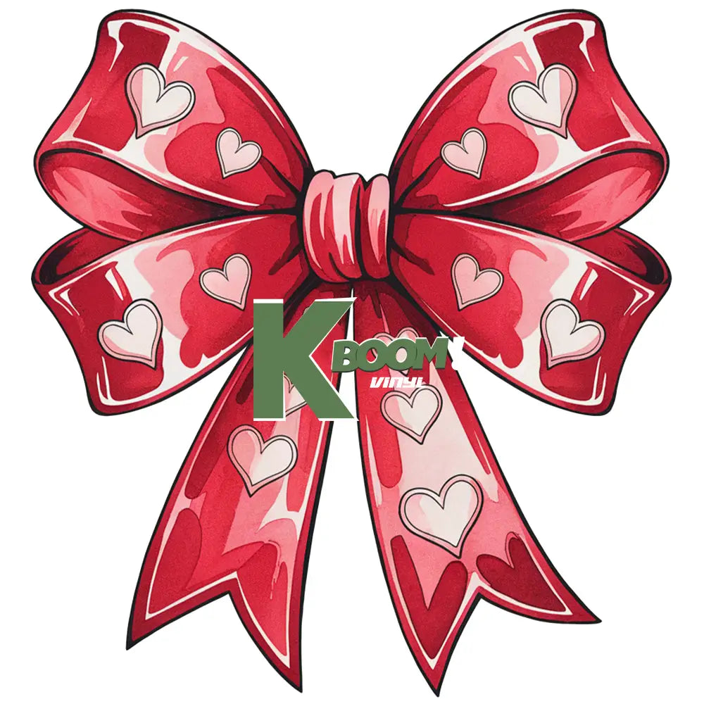 Iron On DTF Transfers For T-Shirt Clothes about 25cm Bows DTF Transfers