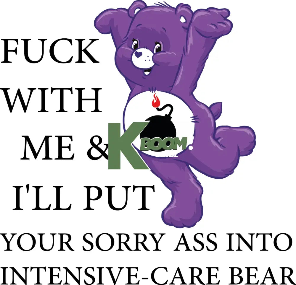 Iron On DTF Transfers For T-Shirt Clothes about 25cm Care b 2 DTF Transfers