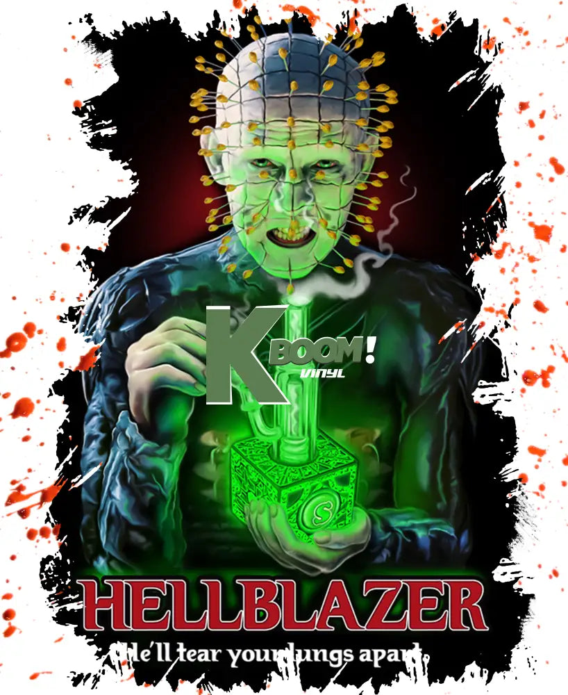 Iron On DTF Transfers For T-Shirt Clothes about 25cm horror 1 DTF Transfers