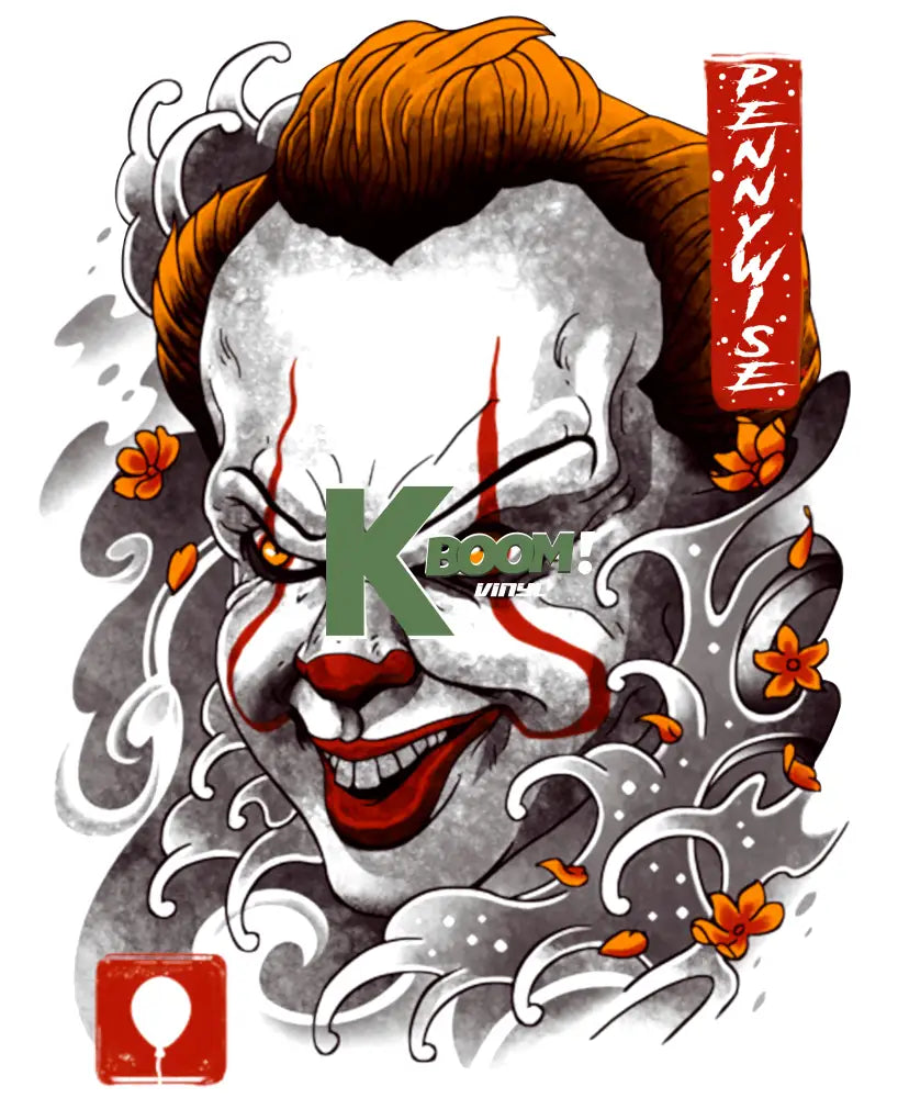 Iron On DTF Transfers For T-Shirt Clothes about 25cm horror 10 DTF Transfers