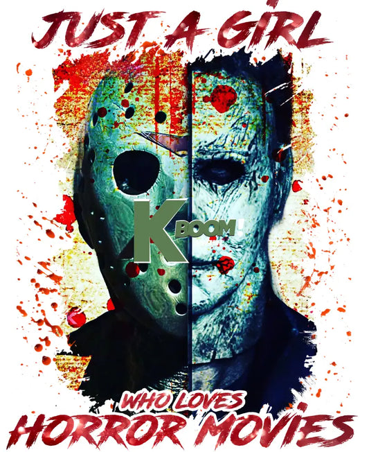 Iron On DTF Transfers For T-Shirt Clothes about 25cm horror 15 DTF Transfers