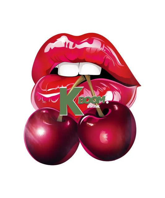 Iron On DTF Transfers For T-Shirt Clothes about 25cm Lips 6 DTF Transfers