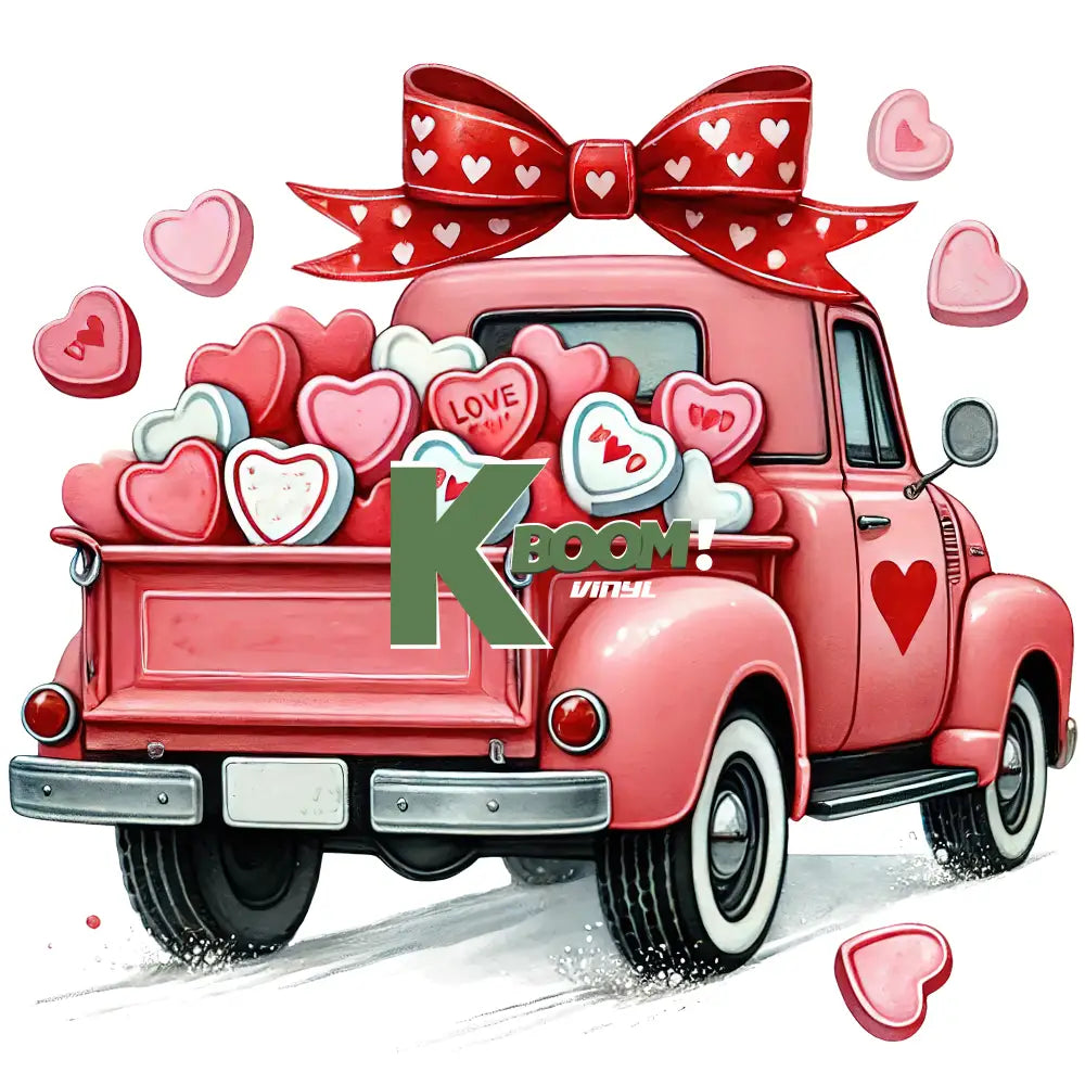 Iron On DTF Transfers For T-Shirt Clothes about 25cm Valentines DTF Transfers