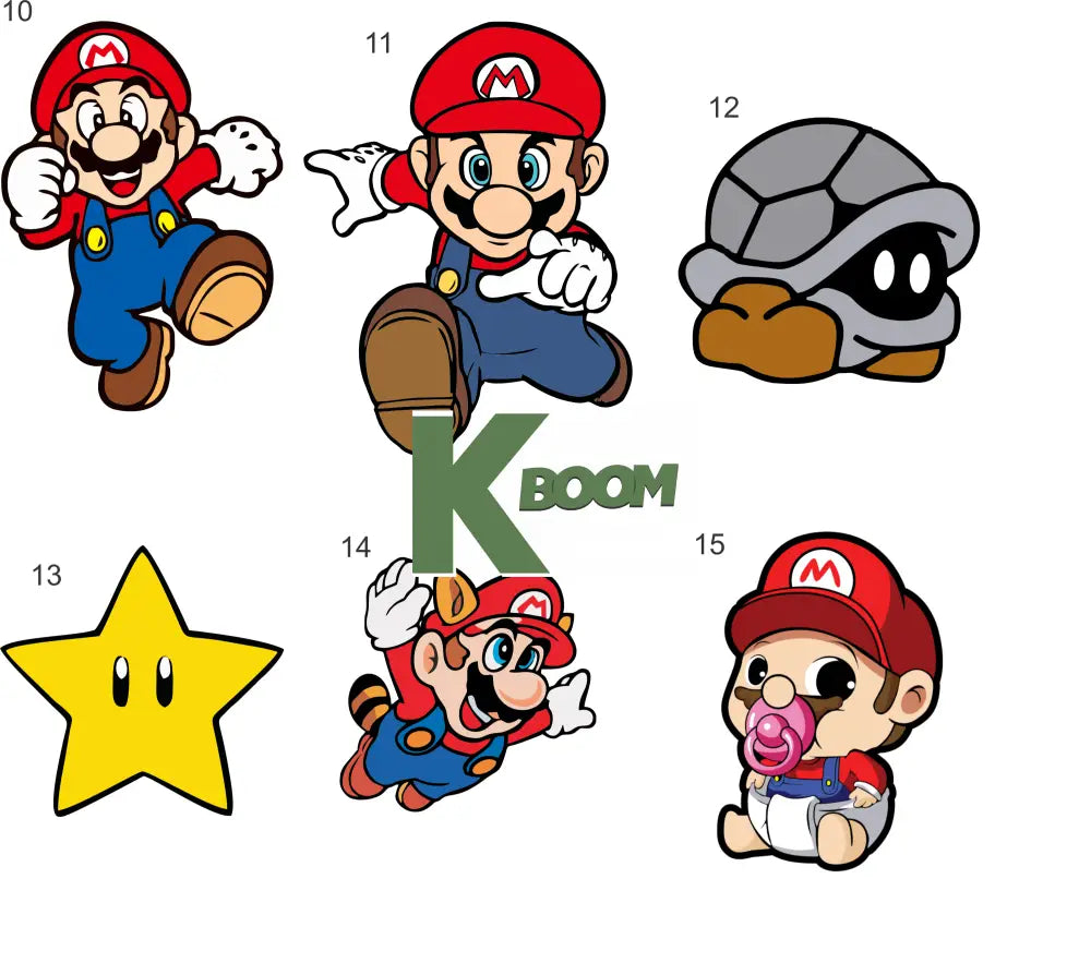 Iron On DTF Transfers For T-Shirt Clothes about 8cm - 10cm a logo DTF Transfers