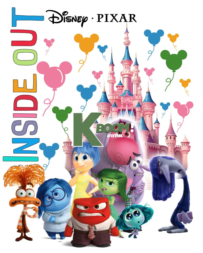 Iron On DTF Transfers inside out 22cm each logo For T-Shirt DTF Transfers