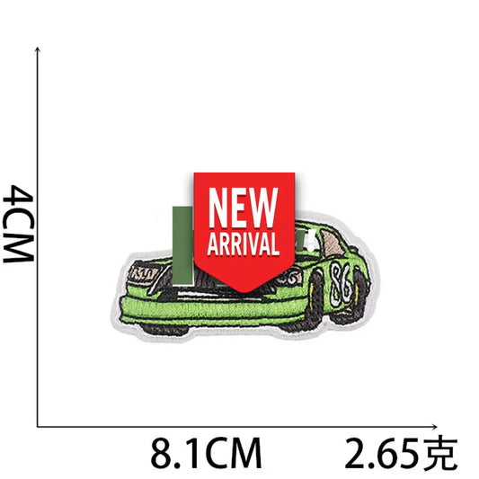 Iron-On Patches cars