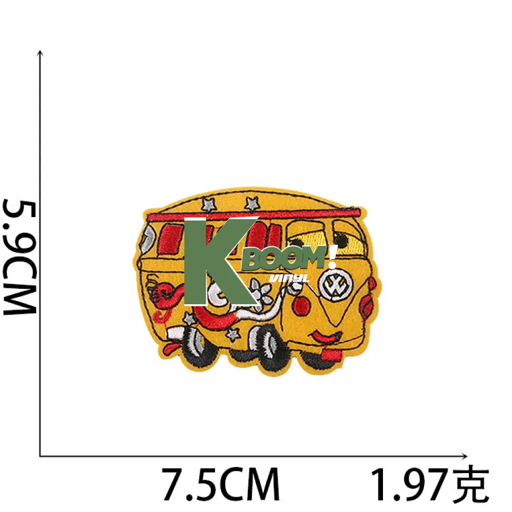 Iron-On Patches cars